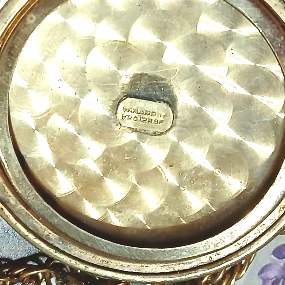 Antique WINARD 1/20th 12K GF Locket Necklace - Picture 5 of 7